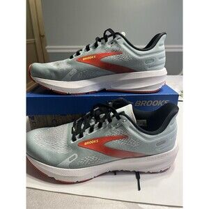 Brooks Launch 9 Running Shoes Sneakers Blue Surf/Black/Cherry Tomato Sz 8.5